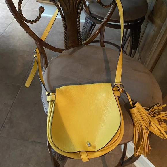 Polo by Ralph Lauren Yellow Crossbody Bag - Picture 2 of 14